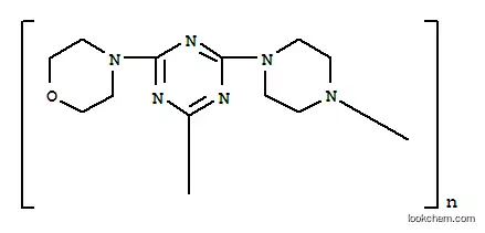 Molecular Structure of 93058-67-4 (Poly[(6-(4-morpholinyl)-1,3,5-triazine-2,4-diyl)-1,4-piperazinediyl)