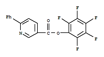 3-Pyridinecarboxylicacid, 6-phenyl-, 2,3,4,5,6-pentafluorophenyl ester 934570-41-9