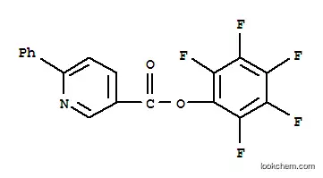 Molecular Structure of 934570-41-9 (pentafluorophenyl 6-phenylnicotinate)