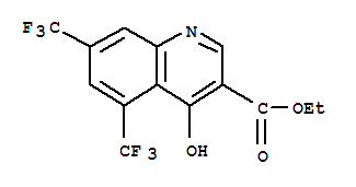 4-HYDROXY-5,7-BIS-TRIFLUOROMETHYL-QUINOLINE-3-CARBOXYLIC ACID ETHYL ESTER