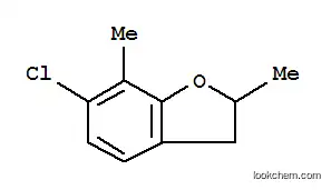 Molecular Structure of 936322-69-9 (6-Chloro-2,3-dihydro-2,7-dimethylbenzofuran)