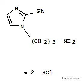 Molecular Structure of 93668-45-2 (3-(2-PHENYL-IMIDAZOL-1-YL)-PROPYLAMINE DIHYDROCHLORIDE)