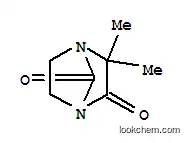 Molecular Structure of 93781-93-2 (1,4-Diazabicyclo[2.2.1]heptane-2,7-dione,3,3-dimethyl-(9CI))