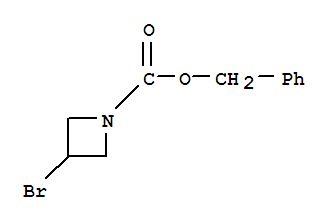1-Azetidinecarboxylic acid, 3-bromo-, phenylmethyl ester