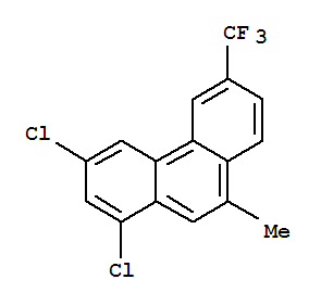 Phenanthrene,1,3-dichloro-9-methyl-6-(trifluoromethyl)-