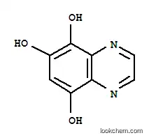 Molecular Structure of 95035-37-3 (5,6,8-Quinoxalinetriol)