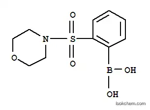 Molecular Structure of 957062-65-6 (2-(Morpholinosulfonyl)phenylboronic acid)