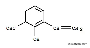 Molecular Structure of 96915-61-6 (Benzaldehyde, 3-ethenyl-2-hydroxy- (9CI))