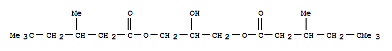 Hexanoic acid,3,5,5-trimethyl-, 2-hydroxy-1,3-propanediyl ester (9CI)