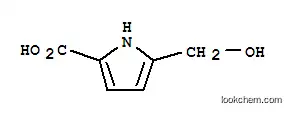 Molecular Structure of 98140-76-2 (Pyrrole-2-carboxylic acid, 5-(hydroxymethyl)- (6CI))