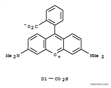 Molecular Structure of 98181-63-6 (5(6)-Carboxytetramethylrhodamine)