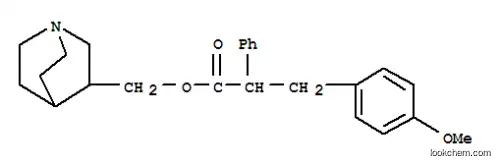 Molecular Structure of 10081-18-2 (1-azabicyclo[2.2.2]oct-3-ylmethyl 3-(4-methoxyphenyl)-2-phenylpropanoate)