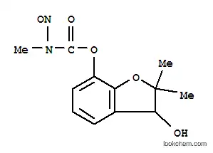 Molecular Structure of 100836-60-0 (3-hydroxy-2,2-dimethyl-2,3-dihydro-1-benzofuran-7-yl methyl(nitroso)carbamate)