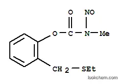 Molecular Structure of 100836-62-2 (Methylnitrosocarbamic acid, alpha-(ethylthio)-o-tolyl ester)