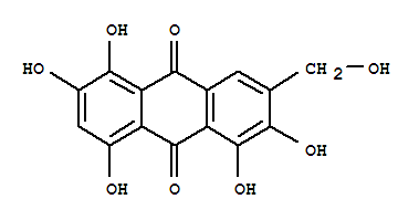 9,10-Anthracenedione,1,2,5,6,8-pentahydroxy-3-(hydroxymethyl)-