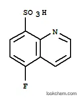 Molecular Structure of 10092-63-4 (5-FLUORO-8-QUINOLINESULFONIC ACID)
