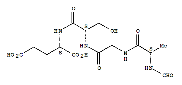 N-Formyl-L-alanylglycyl-L-seryl-L-glutamic acid