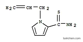 Molecular Structure of 101001-70-1 (1-prop-2-en-1-yl-1H-pyrrole-2-carbothioamide)
