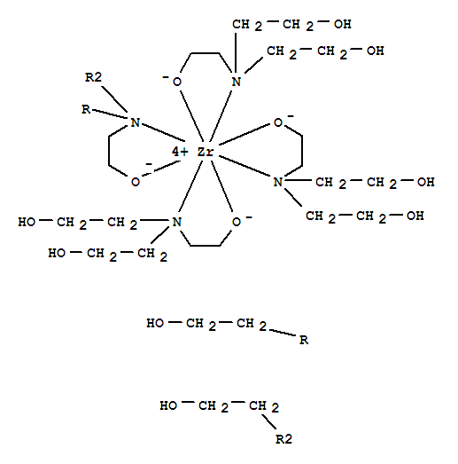 Tetrakis(triethanolaminato)zirconium(IV)