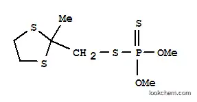 Molecular Structure of 1012-62-0 (O,O-dimethyl S-[(2-methyl-1,3-dithiolan-2-yl)methyl] phosphorodithioate)