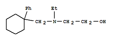 2-[ethyl-[(1-phenylcyclohexyl)methyl]amino]ethanol