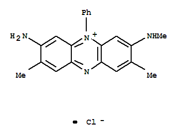 Phenazinium,3-amino-2,8-dimethyl-7-(methylamino)-5-phenyl-, chloride (1:1)