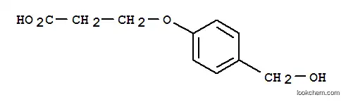 Molecular Structure of 101366-61-4 (3-(4-HYDROXYMETHYLPHENOXY)PROPIONIC ACID)