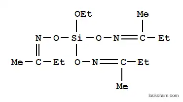 Molecular Structure of 101371-00-0 (2-Butanone, O,O,O-(ethoxysilylidyne)trioxime)