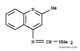 Molecular Structure of 101398-69-0 (Methanimidamide,N,N-dimethyl-N'-(2-methyl-4-quinolinyl)-)