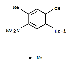 4-Hydroxy-5-isopropyl-2-methylbenzoic acid sodium salt
