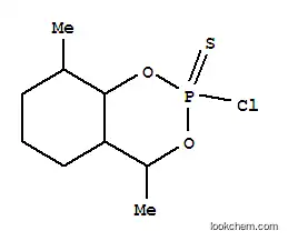 Molecular Structure of 10140-91-7 (2-Chloro-4a,5,6,7,8,8a-hexahydro-4,8-dimethyl-4H-1,3,2-benzodioxaphosphorin 2-sulfide)