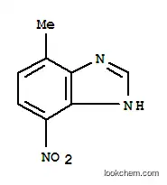 Molecular Structure of 101420-63-7 (Benzimidazole, 4-methyl-7-nitro- (6CI))