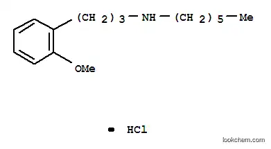 N-[3-(2-methoxyphenyl)propyl]hexan-1-aminium chloride