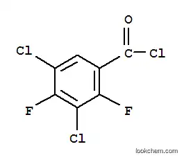 Molecular Structure of 101513-72-8 (3,5-Dichloro-2,4-difluorobenzoyl chloride)