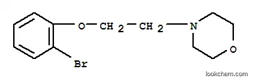 Molecular Structure of 101558-72-9 (4-[2-(2-BROMOPHENOXY)ETHYL]MORPHOLINE)
