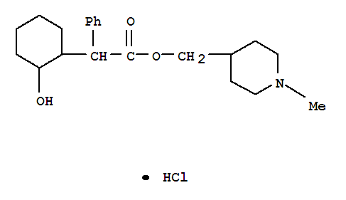 (1-METHYL-PIPERIDIN-3-YL)METHYL-(1-HYDROXYCYCLOHEXYL)PHENYLACETATE HYDROC HLORIDE