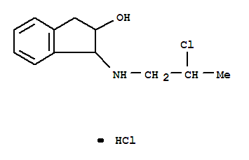 1H-Inden-2-ol,1-[(2-chloropropyl)amino]-2,3-dihydro-, hydrochloride (1:1) cas  1016-21-3