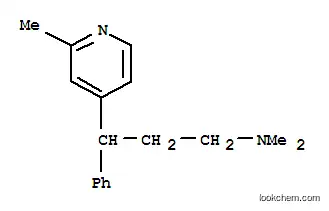 Molecular Structure of 101602-45-3 (N,N-dimethyl-3-(2-methylpyridin-4-yl)-3-phenylpropan-1-amine)