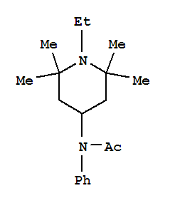 Acetamide,N-(1-ethyl-2,2,6,6-tetramethyl-4-piperidinyl)-N-phenyl-