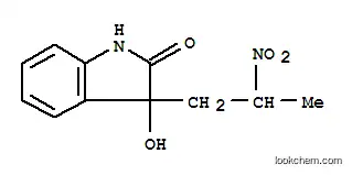 Molecular Structure of 101651-81-4 (3-hydroxy-3-(2-nitropropyl)-1,3-dihydro-2H-indol-2-one)