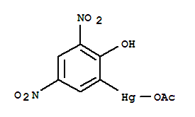 3,5-DINITRO-2-HYDROXYPHENYLMERCURY(II)ACETATE