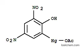 Molecular Structure of 101654-43-7 (3,5-DINITRO-2-HYDROXYPHENYLMERCURY(II)ACETATE)