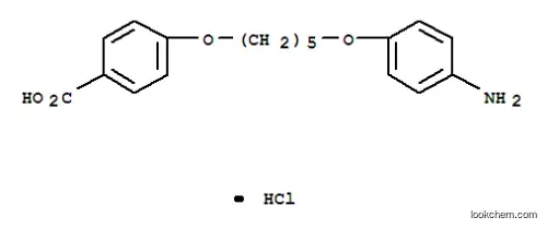 4-{[5-(4-carboxyphenoxy)pentyl]oxy}anilinium chloride