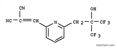 ({6-[3,3,3-trifluoro-2-hydroxy-2-(trifluoromethyl)propyl]pyridin-2-yl}methylidene)propanedinitrile