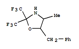 Oxazolidine,4-methyl-5-(phenylmethyl)-2,2-bis(trifluoromethyl)-