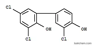 Molecular Structure of 101843-96-3 ([1,1'-Biphenyl]-2,4'-diol,3,3',5-trichloro-)