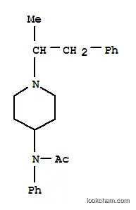 Molecular Structure of 101860-00-8 (1-(α-Methylphenethyl)-4-(N-acetylanilino)piperidine)