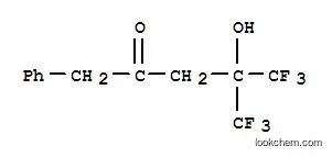 2-Pentanone, 4-hydroxy-1-phenyl-5,5,5-trifluoro-4-(trifluoromethyl)-