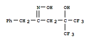 2-PENTANONE,4-HYDROXY-1-PHENYL-5,5,5-TRIFLUORO-4-(TRIFLUOROMETHYL)-,OXIME