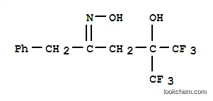2-Pentanone, 4-hydroxy-1-phenyl-5,5,5-trifluoro-4-(trifluoromethyl)-, oxime
